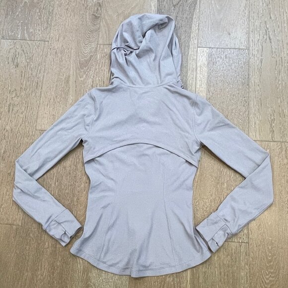 Lululemon Pale Pink Hooded Jacket - Size 4 - Picture 4 of 4
